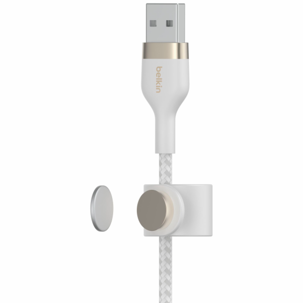 Belkin Flex Lightning/USB-A 2m mfi cert., bílý     CAA010...