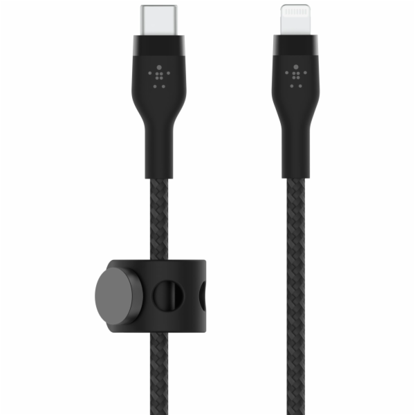 Belkin Flex Lightning/USB-C 15W 3m mfi.cert.cerný   CAA01...