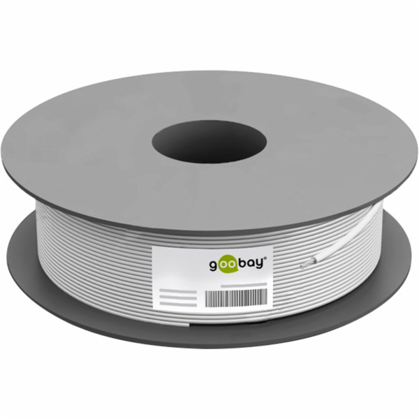Goobay Goobay 68710 CAT 5e síťový kabel, U/UTP, šedý, 100m