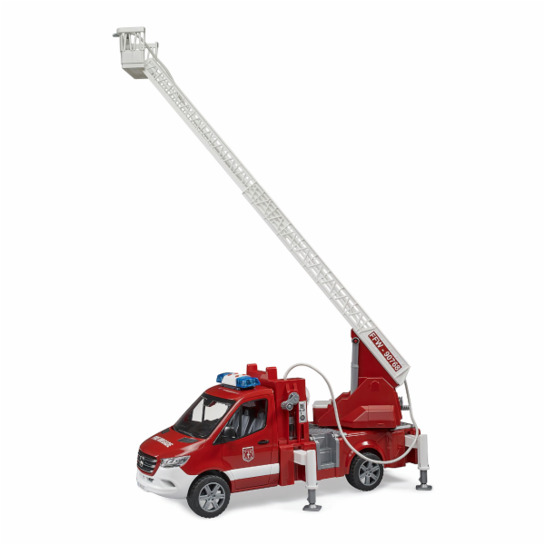 Bruder Hasičský vůz Mercedes Benz Sprinter se žebříkem a ...