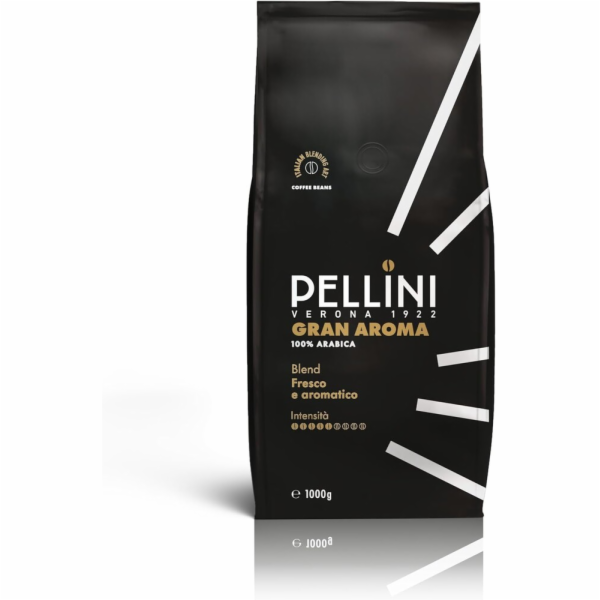 Pellini N.3 Gran Aroma, 100% Arabica zrnková káva 1kg
