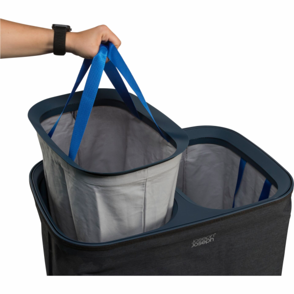 Joseph Joseph Laundry Separation  Basket Tota 90 L Black