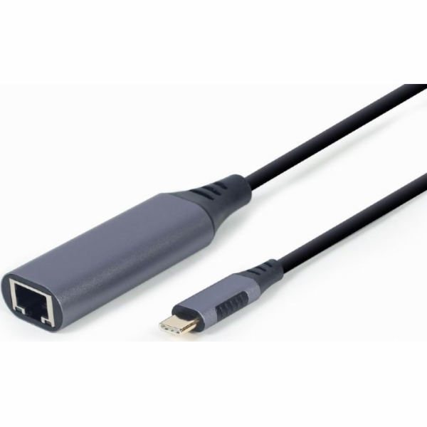 Adaptér Gembird USB-C to LAN Gbe RJ-45