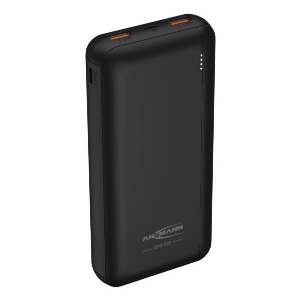 Ansmann powerbanka 20.000 mAh PB320PD USB-C vs./výst.1700...