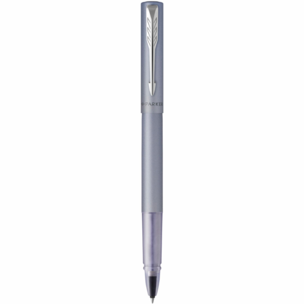 Parker Vector XL Metallic Silver  Blue C.C. Roller Ball F