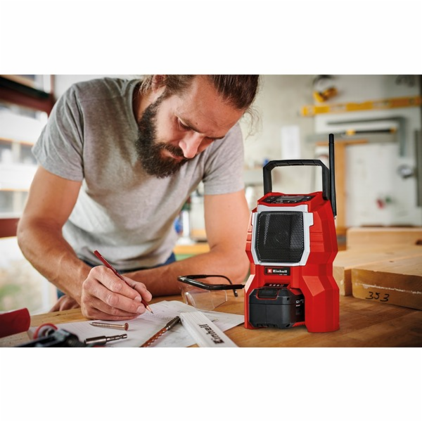 Einhell TC-RA 18 Li BT - Solo, stavební rádio