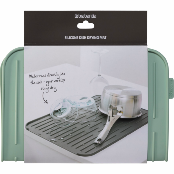 Brabantia silikonový odkapávac  na nádobí zelený