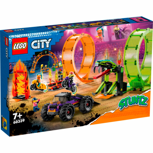 LEGO City Stuntz 60339  Double Loop Stunt Arena