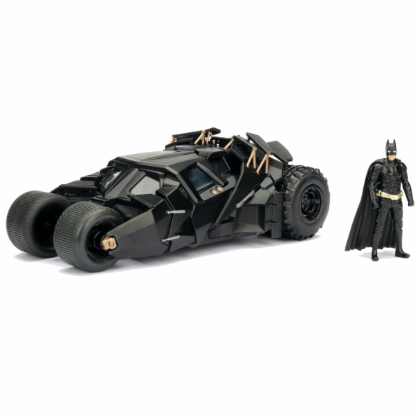 Jada Batman The Dark Knight  Batmobil 1:24 + Batman