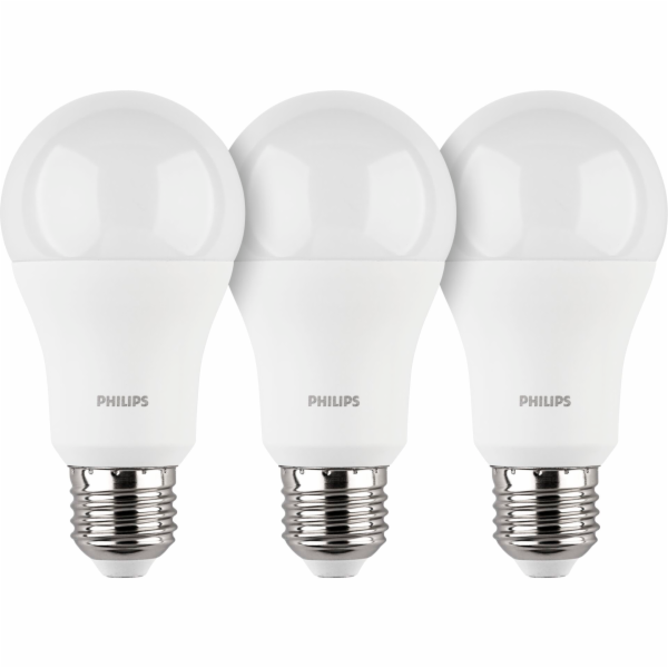 Philips LED zárovky E27 3x set  100W 4000K