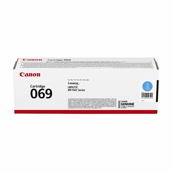 Canon TONER CRG 069 C azurová pro LBP673Cdw, MF752Cdw a M...