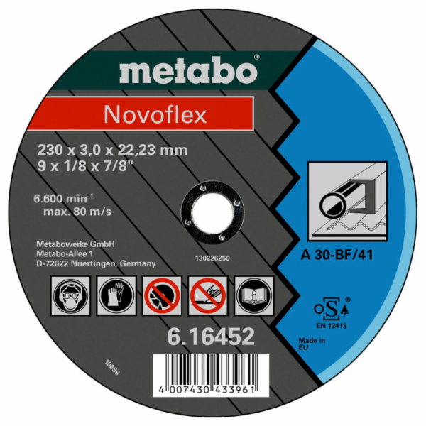 Metabo Novoflex 230x3,0x22,2  steel