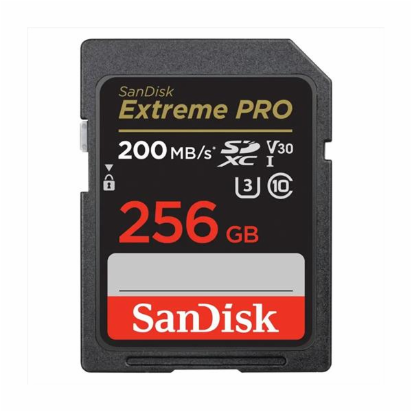 SanDisk SDXC karta 256GB Extreme PRO (200 MB/s Class 10, ...