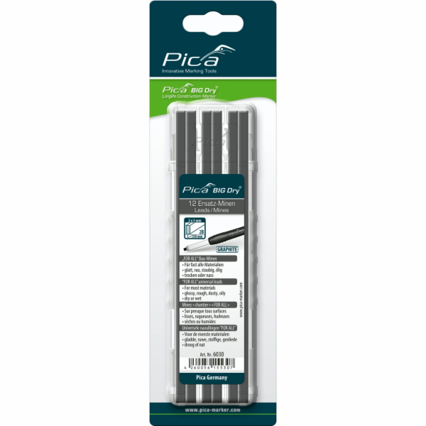 Pica BIG DRY Refills FOR ALL graphite - SB