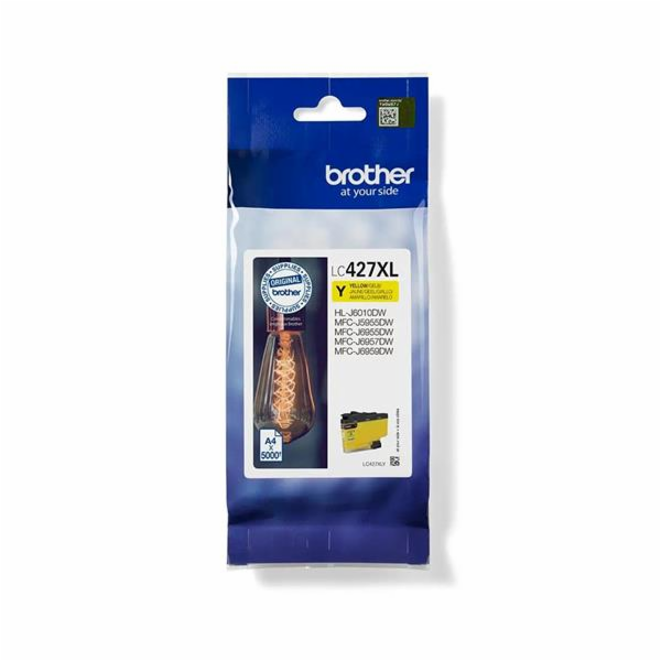 BROTHER INK LC-427XLY - cca 5000 stran, pro MFC-5955 6955...
