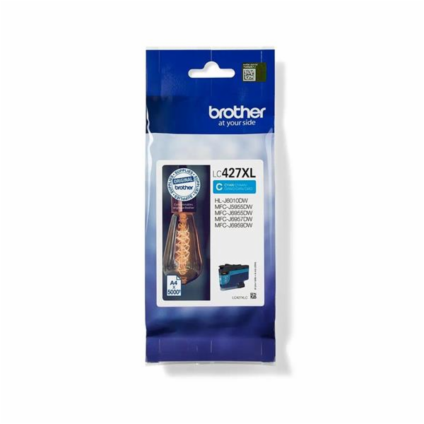 BROTHER INK LC-427XLC - cca 5000 stran, pro MFC-5955 6955...