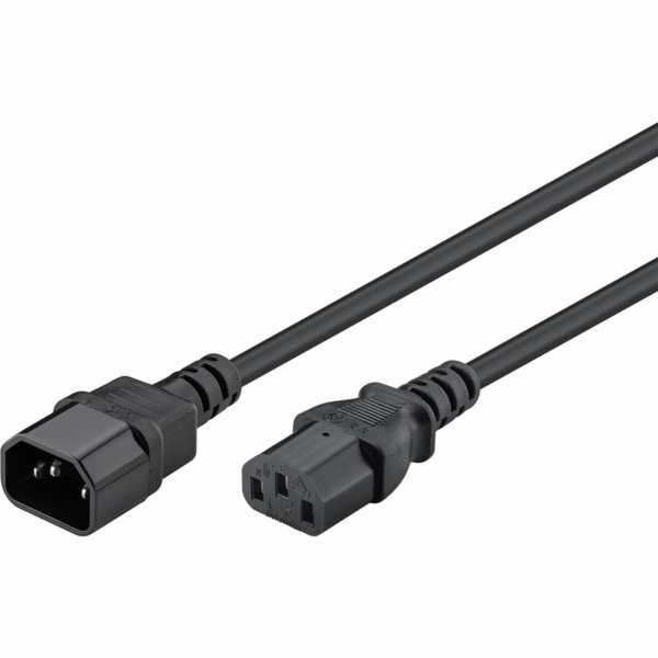 Goobay napájecí kabel IEC C14 - IEC C13 prodlužovací kabe...