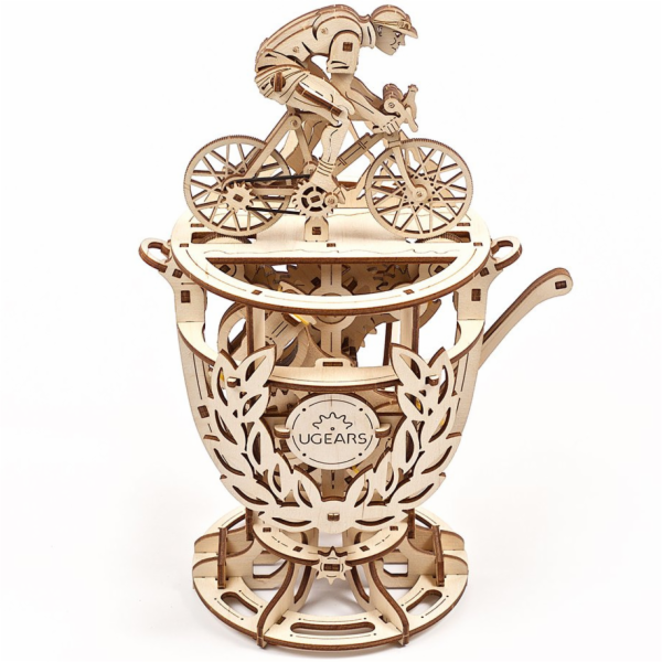 Hračka Ugears 3D dřevěné mechanické puzzle Samohybný cykl...