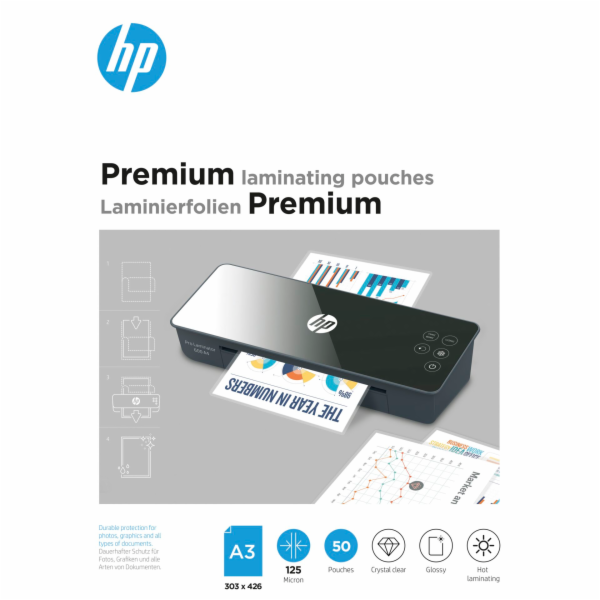 HP Premium laminovací film A3 50 kusů