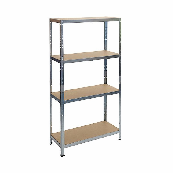 Regály RAT20 HD, kov, MDF, 4 police, 1800x900x450 mm, max...