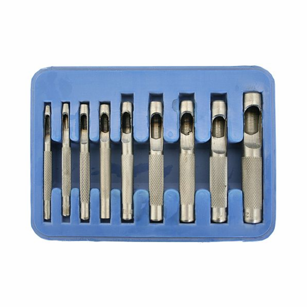 Děrovací sada Strend Pro HP512, 9 kusů, č. 3,4,5,6,7,8,10...