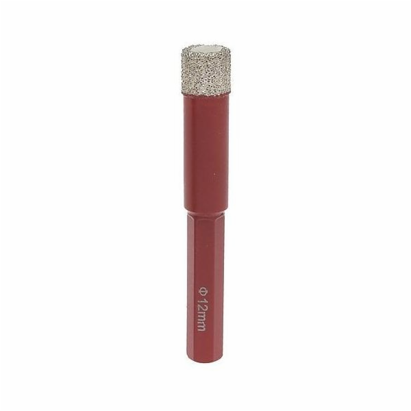 Vyřezávač diamantový 12 mm profi stopka HEX