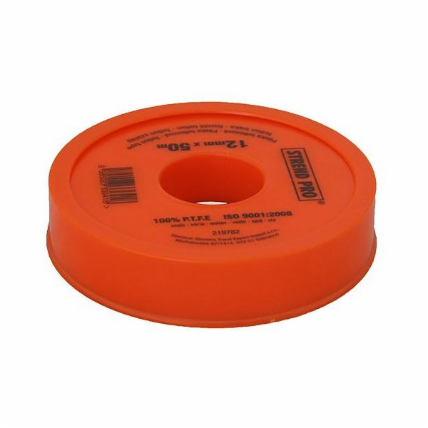 Páska teflon 12 mmx50 m/0,1 mm profi