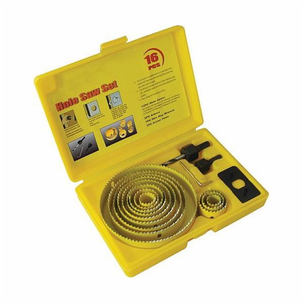 Strend Pro CHS 6016, Bi-metal, korunka, 16 dílů, 19-127 m...