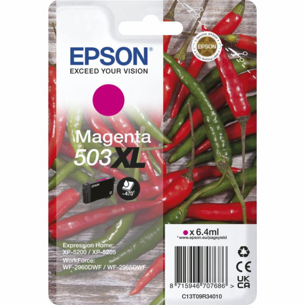 Inkoust Epson purpurový 503XL (C13T09R34010)