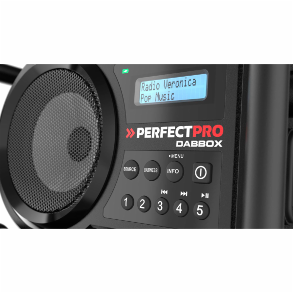 PerfectPro DABBOX radio na stavbu