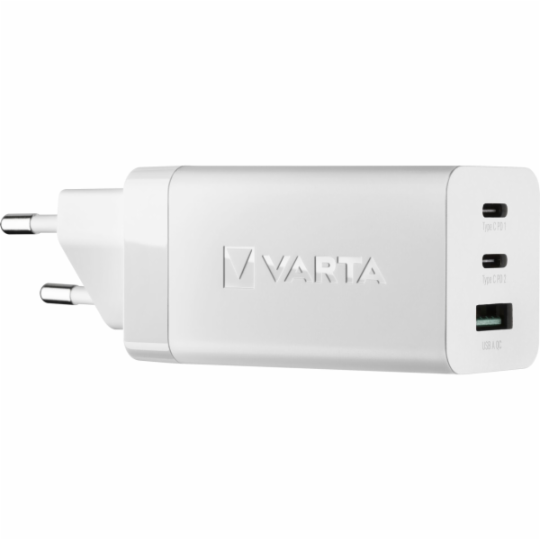 Varta High Speed Charger 65W GaN 2x USB C + USB A      Ty...