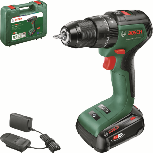 Aku příklepová vrtačka Bosch UniversalImpact 18V-60