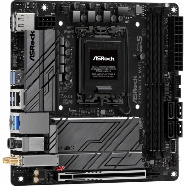 Asrock Z790M-ITX/WIFI (schwarz/grau)