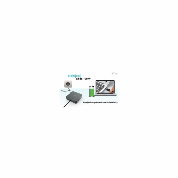i-Tec USB-C HDMI Dual DP Docking Station with Power Deliv...