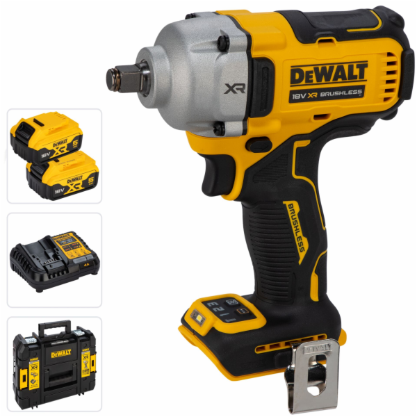 Klucz udar.18V 2x5 0Ah TSTAK DCF892P2T DEWALT