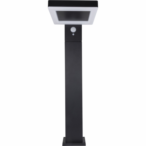 REV LED Solar Floor Lamp Square  black                202...