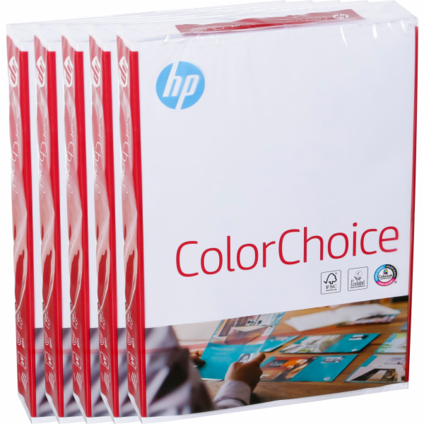 5x 500 Bl. HP Colour Choice A 4  90 g, CHP 750 (Karton)