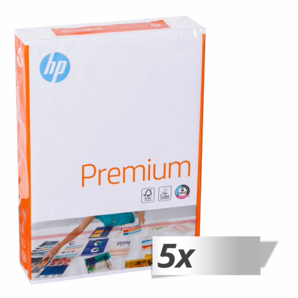 5x 500 listu HP Premium  A 4, 80 g, CHP 850 (Karton)