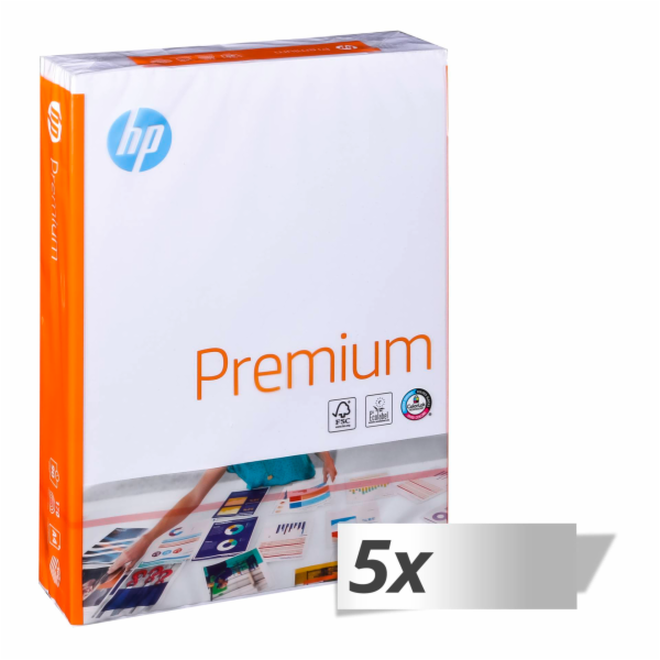 5x 500 listu HP Premium  A 4, 90 g, CHP 852 (Karton)