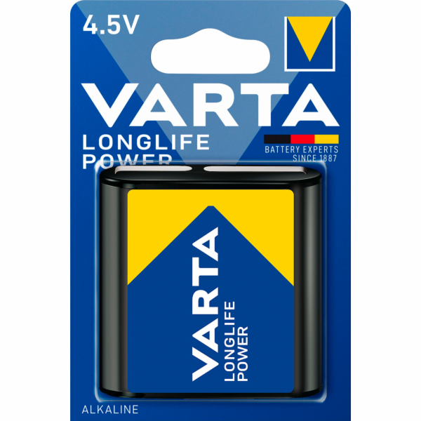 10x1 Varta Longlife Power 3 LR  12 4,5V-Block baleni v ka...