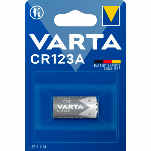 10x1 Varta Professional CR 123 A  baleni v kartonu
