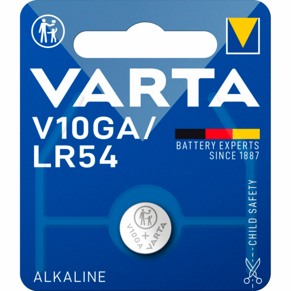 10x1 Varta electronic V 10 GA  baleni v kartonu