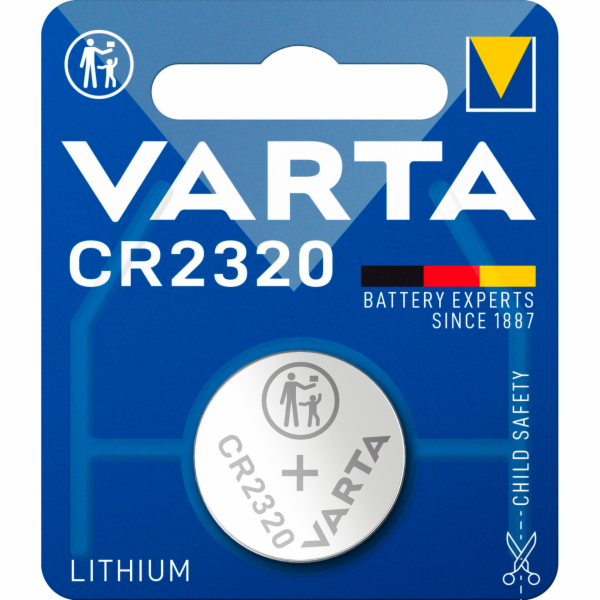 10x1 Varta electronic CR 2320  baleni v kartonu