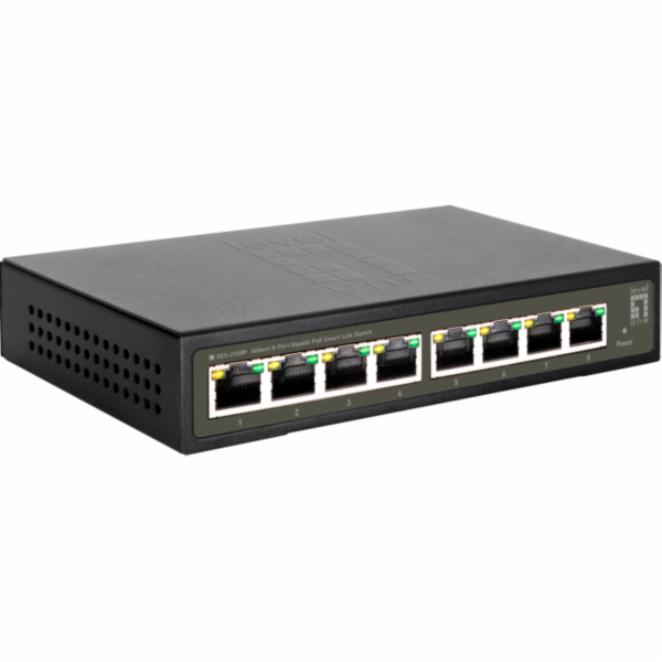 Level One GES-2108P  8-Port Gigabit PoE Switch