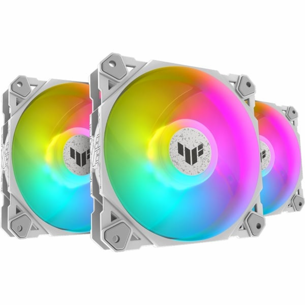 ASUS ventilátor TUF GAMING TF120 ARGB 3IN1 WHITE, 3x120mm...