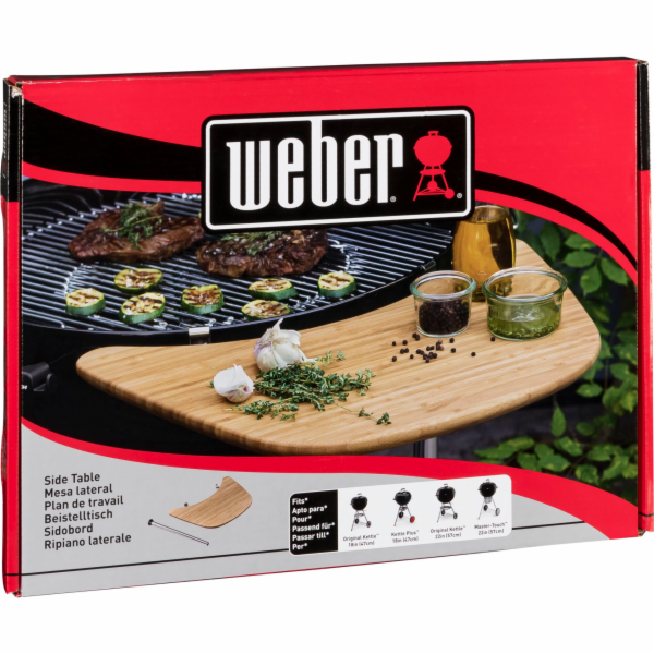 Weber Bamboo Work Table  for Charcoal Grills 47cm/ 57cm
