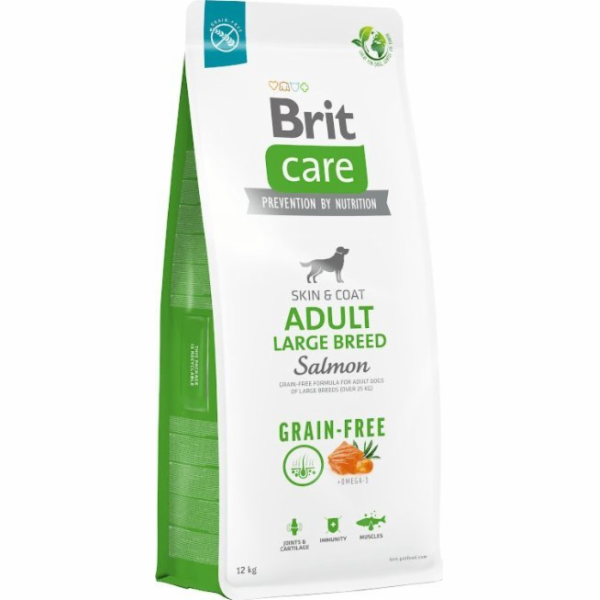 BRIT Care Adult Large Breed Salmon - suché krmivo pro psy...