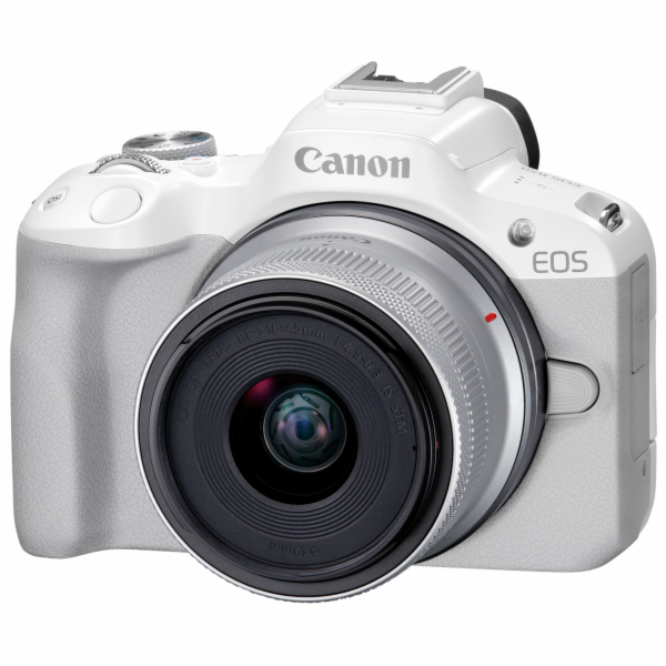 Canon EOS R50 white Kit +  RF-S 18-45 IS STM