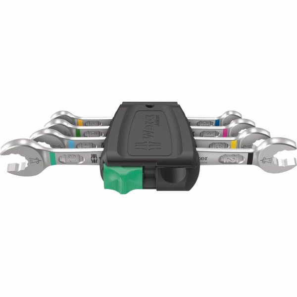 Wera 6005 Joker 4 Set 1 sada dvojitých otevřených klíčů, ...