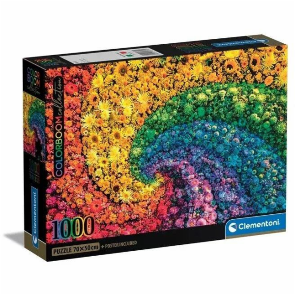 Clementoni Puzzle 1000 dílků Kompaktní kolekce Colorboom